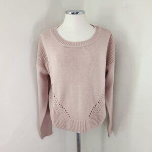 Aeropostale‎ Pink Sweater Women's Size Large